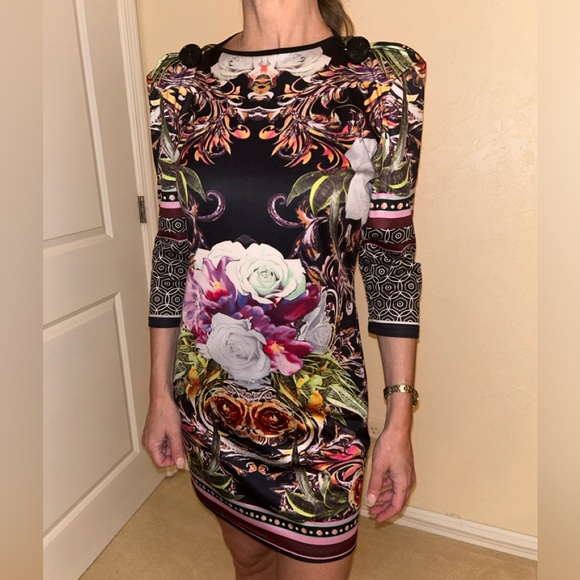 Colorful Stretchy Dress - Picture 1 of 2